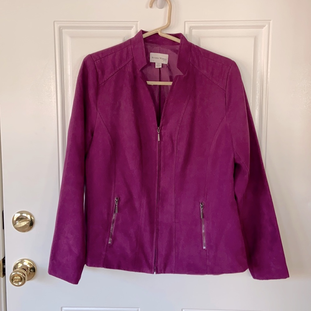 STUDIO WORKS ZIP UP TOP